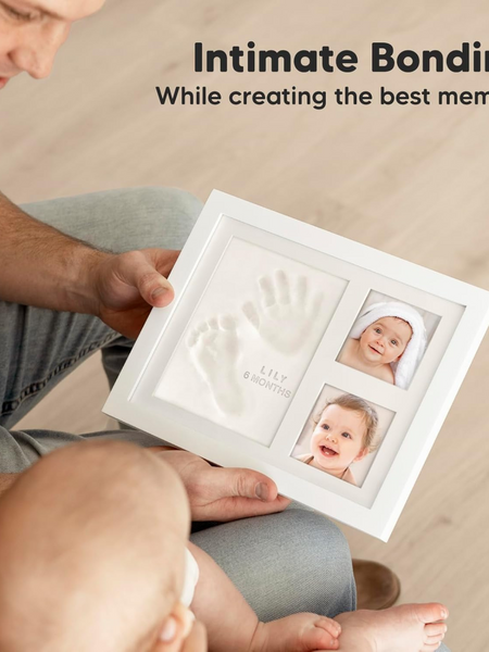 Baby Hand and Footprint Frame Keepsake