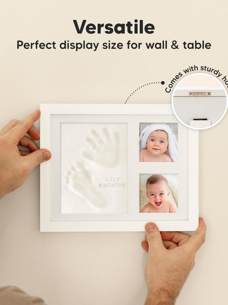 Baby Hand and Footprint Frame Keepsake