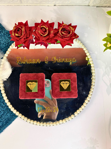 Customized Engagement Ring Platter