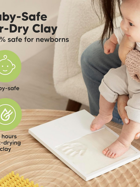 Baby Hand and Footprint Frame Keepsake