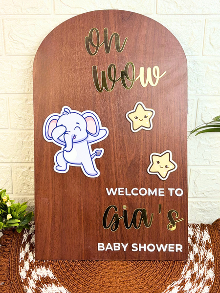 Baby Shower Welcome Sign