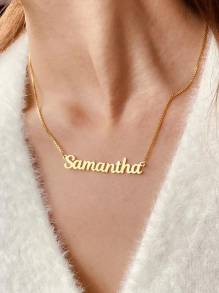 Customised Necklace With Name
