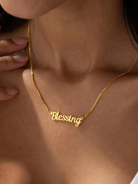 Customised Necklace With Name