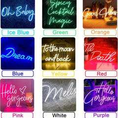 Custom Neon Lights – Personalized LED