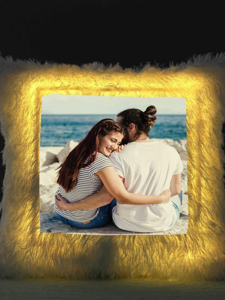 LED Pillow with Personalized Photo