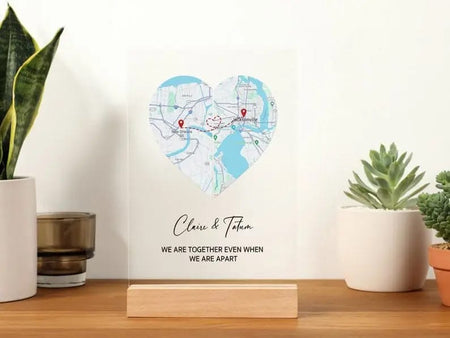 Long Distance Relationship Gift LED