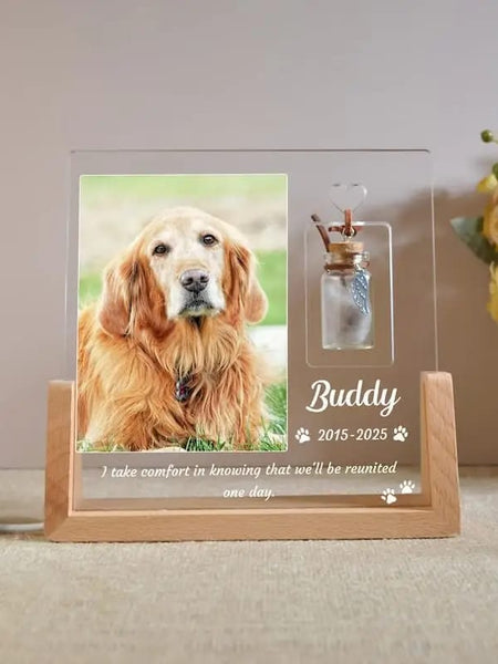 Custom Pet Photo Night Light