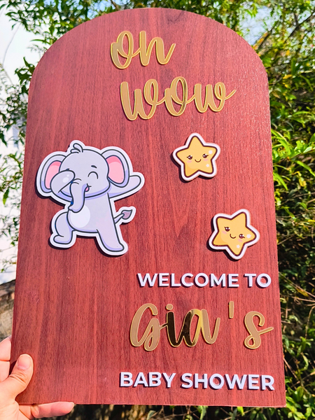 Baby Shower Welcome Sign