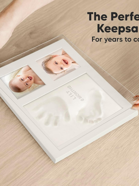 Baby Hand and Footprint Frame Keepsake