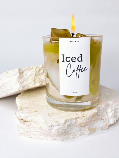 Coffee Aroma Candle Soy Blend Wax