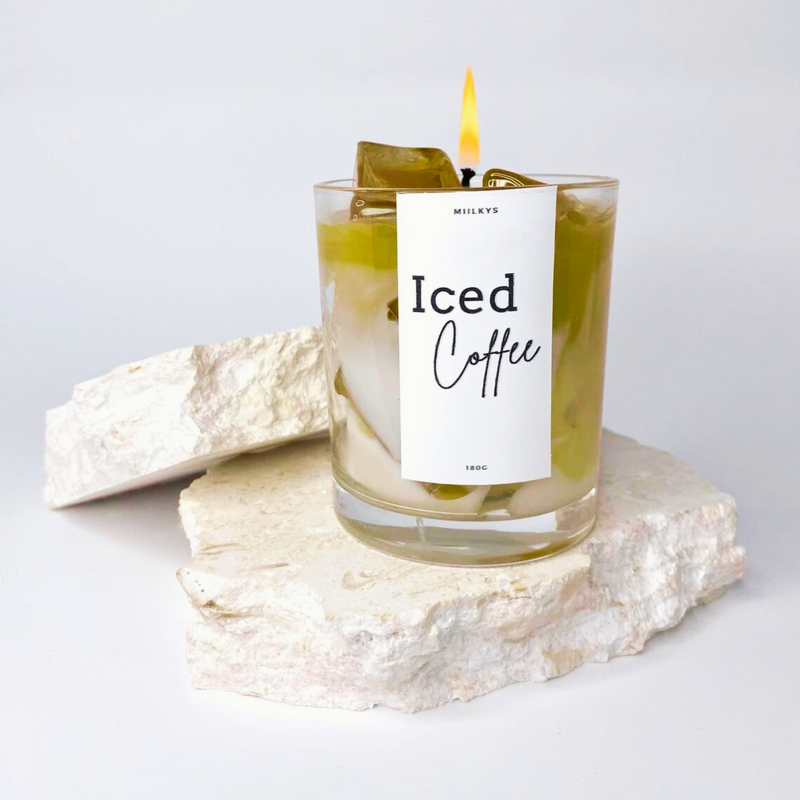 Coffee Aroma Candle Soy Blend Wax