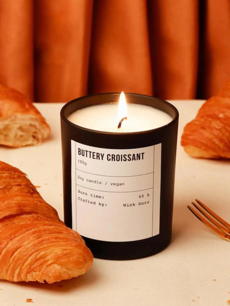 Croissant Scented Candle