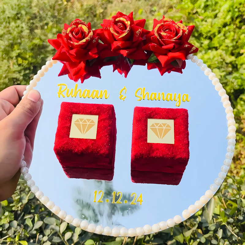 Customized Engagement Ring Platter