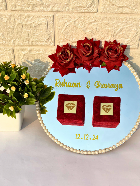 Customized Engagement Ring Platter