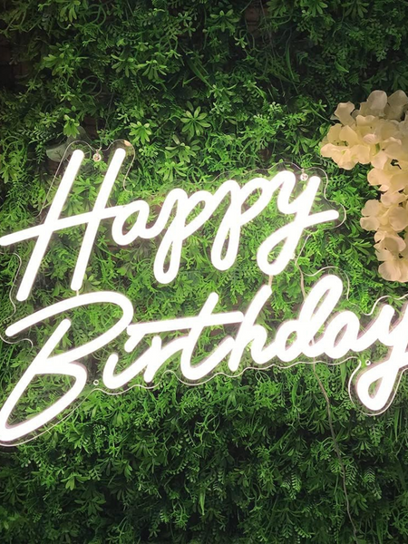 Happy Birthday Neon Light - USB Powered