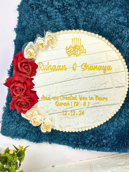 Customized Nikah Mirror