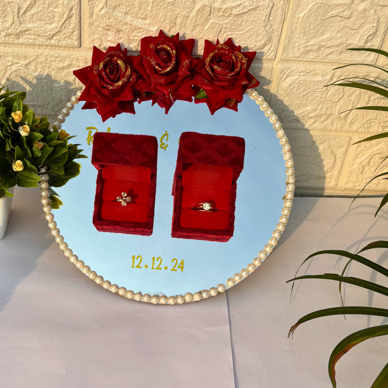 Customized Engagement Ring Platter