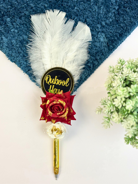Customised Nikah Nama With Qubool Hai Pen